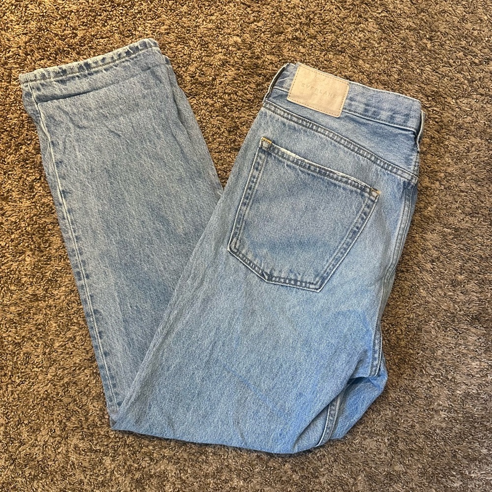 Everlane Women's Light Blue Slim Jeans - Picture 5 of 6